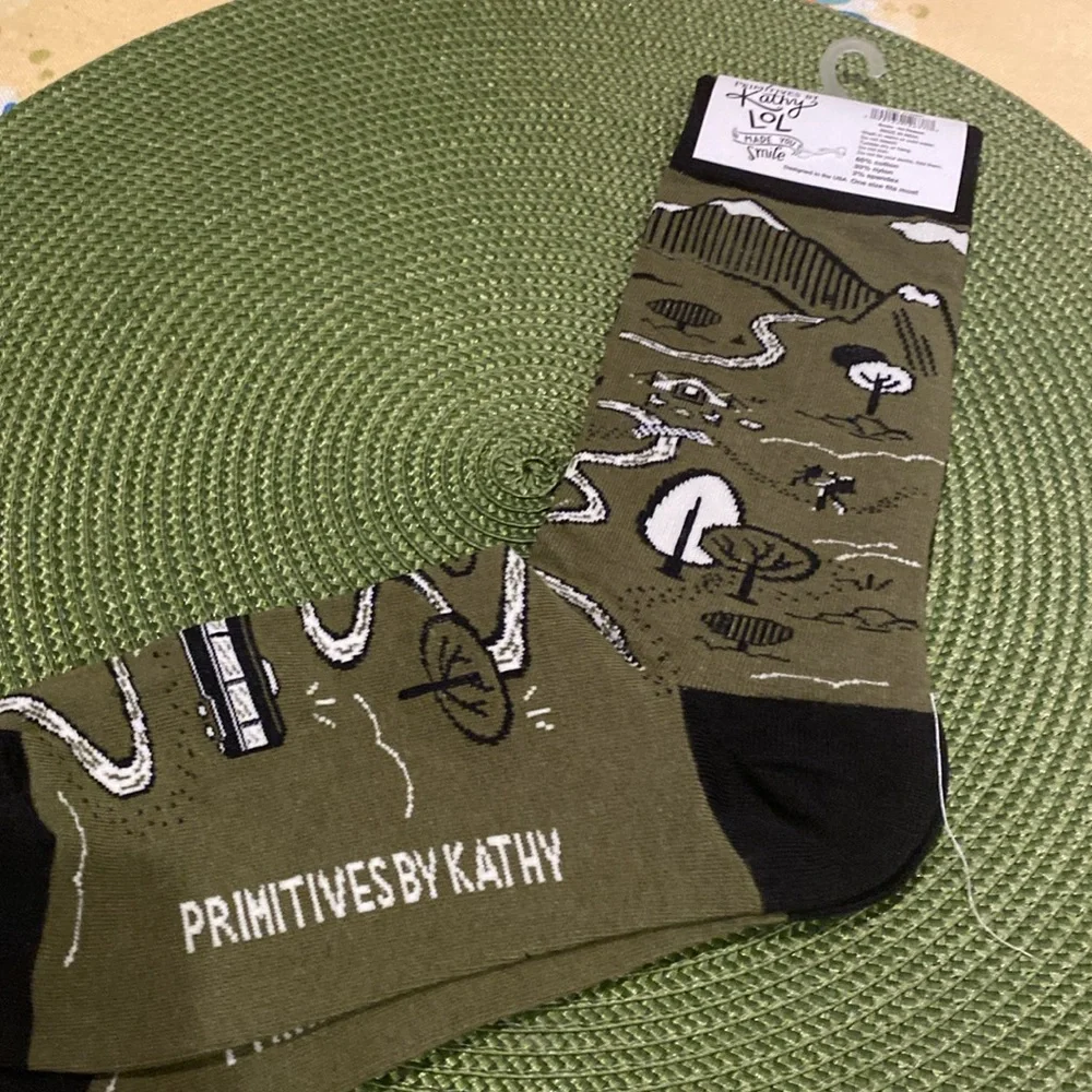New LOL socks, no reason to stay home Camping socks